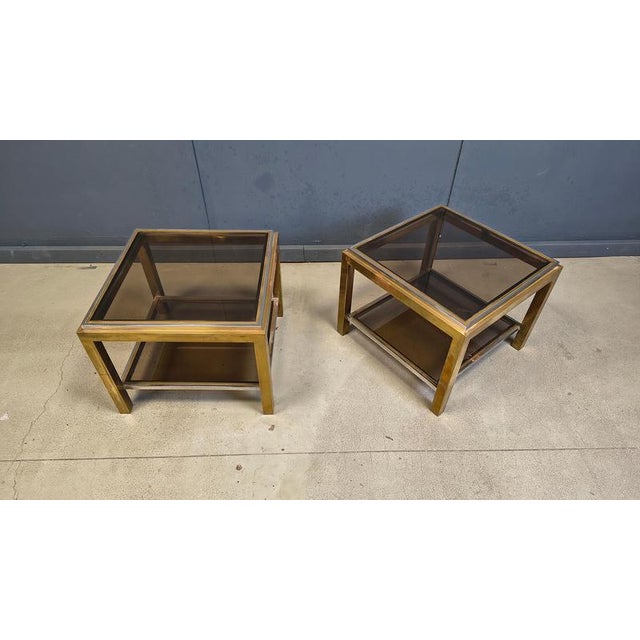Side Tables from Byjean Charles, 1970s, Set of 2 For Sale - Image 13 of 14