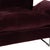 Purple Embrace Three-Seater Sofa in Velour Velvet, Chrome and Violet with Manual Function by Brühl For Sale - Image 8 of 15