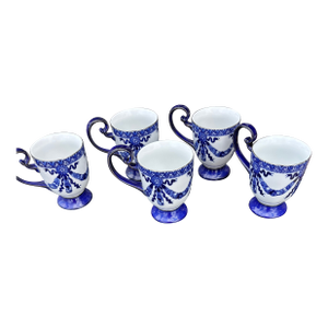 1990s Bombay Mugs- Set of 5