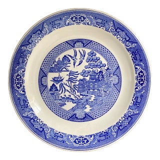 1970s Chinoiserie Style Plate or Platter For Sale