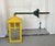 Metal Antique Early 20th C. Aesthetic Movement Mission or Mackintosh Style Outside Iron Wall Lanterns - A Pair For Sale - Image 7 of 18