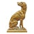 Late 19th/Early 20th Century Bronze Hound Doorstop For Sale
