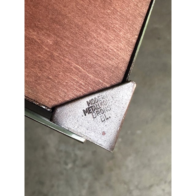 Brown 1950s Swedish Box in Bronze and Wood, Attributed to Ystad Metal For Sale - Image 8 of 8