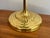 Vintage Brass Emeraldite Glass Shade Bankers Lamp For Sale - Image 6 of 9