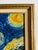 Blue Late 20th Century Oil on Canvas After Van Gogh “The Starry Night” For Sale - Image 8 of 16