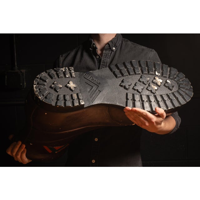 Ceramic Oversized Chalkware Boot Trade Display for Red Wings "Hi-Peaks" For Sale - Image 7 of 8