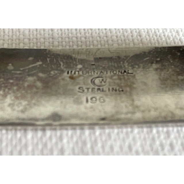 Art Deco Sterling Napkin Rings - a Pair For Sale - Image 4 of 6