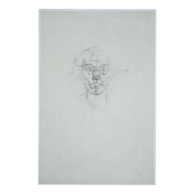 Alberto Giacometti, Annette, 1963, Original Lithograph For Sale