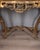 Gold Antique Console Table with Mirror in Decorated Wood, 1890s For Sale - Image 8 of 18