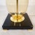 Pair of 1990s Amber, Mid Century Modern Murano Glass Lamps For Sale - Image 9 of 12