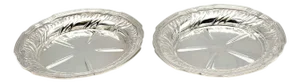 Belle Époque French .950 Silver Wine Coasters, L. Lapar, Orfèvre Paris, C. 1880s