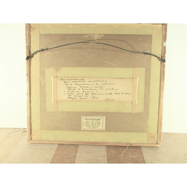 1980s Still Life Watercolor Painting, Framed For Sale - Image 4 of 6