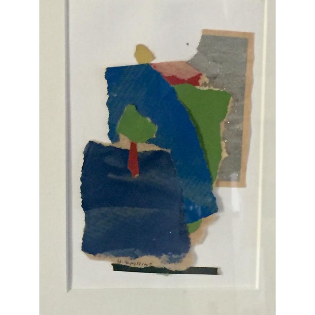 Max Epstein, Composition, 1960s, Collage For Sale - Image 6 of 12