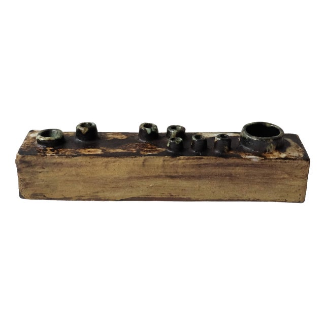 808 Horizontal Ceramic Sculpture by Helmut Friedrich Schäffenacker For Sale