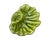 1960s Vintage Mid Century Modern 1960s Treasure Craft Vibrant Green Shell Clam Serving Dish Bowl Candy For Sale - Image 5 of 6