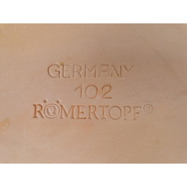 Brown Vintage Terracotta Fish Baking Dish by Romertopf, Germany 1970 For Sale - Image 8 of 11