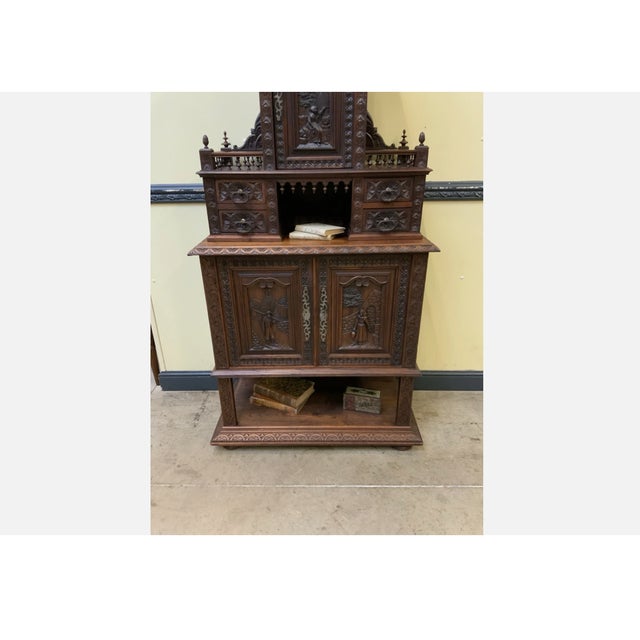 Antique Buffet in Oak, 1880 For Sale - Image 10 of 13