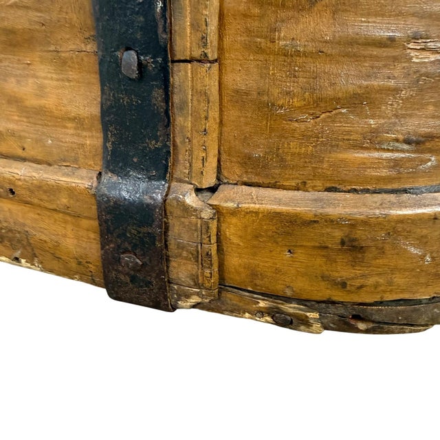 Large Antique Swedish Bentwood Chest, 1890s For Sale - Image 11 of 18