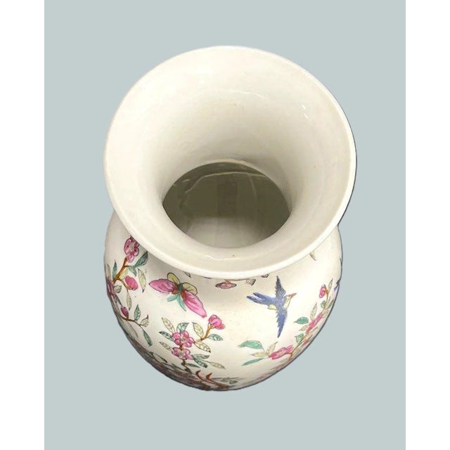 Chinoiserie 1960s Nora Fenton Chinoiserie Vase For Sale - Image 3 of 7