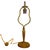 French Art Deco Sculptural Bronze Table Lamp Base, 1930s For Sale - Image 4 of 4