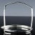 Art Deco Art Deco Sterling Silver and Cut Glass Coaster Set For Sale - Image 3 of 7