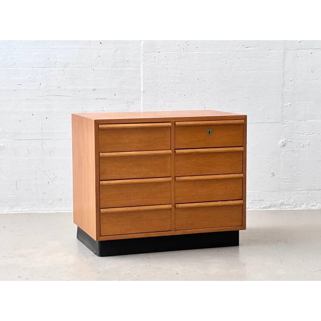 Mid-Century Beechwood Chest of Drawers, 1950s For Sale - Image 10 of 16