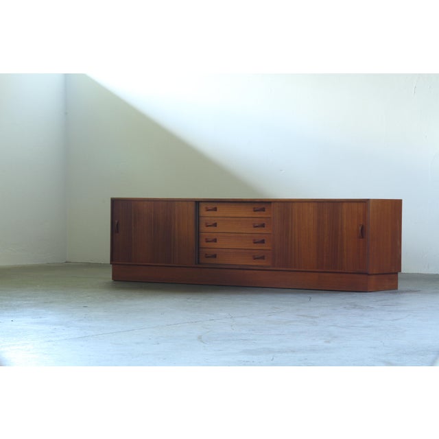 Mid-Century Modern Teak Sideboard from Clausen & Søn, Denmark, 1960s For Sale - Image 10 of 18