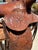 1950s Vintage Buck Steiner Hand-Tooled Western Saddle With Matching Saddlebags – Austin, Tx Made For Sale - Image 5 of 18