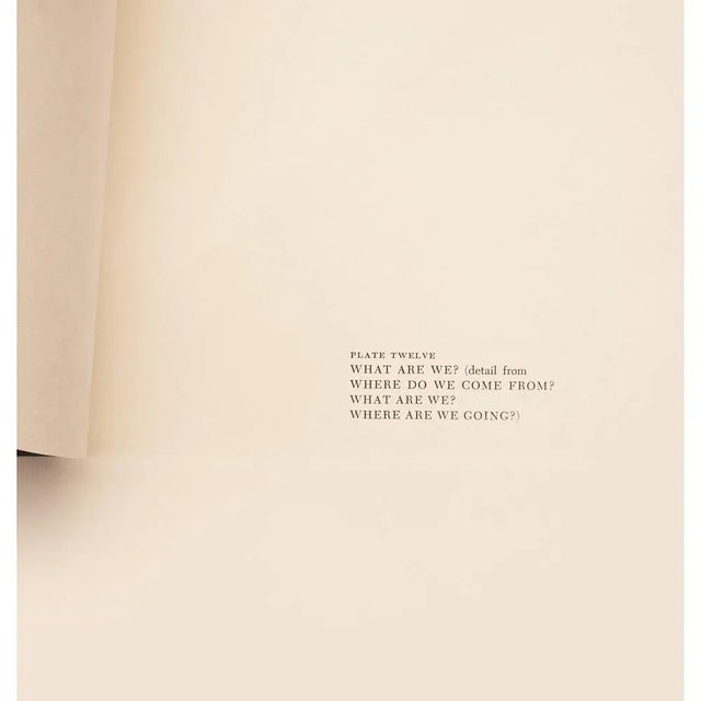 1950s 1950s After "What Are We?" by Paul Gauguin, Boho Chic First Edition Vintage Print For Sale - Image 5 of 8