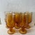 Glass 1970s Tiffin Franciscan Gold Goblets- Set of 5 For Sale - Image 7 of 7
