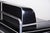 Black Bauhaus Sofa in Chrome, Steel, and Leather from Robert Slezak, Czech, 1930s For Sale - Image 8 of 9