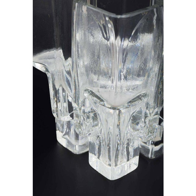 Modern Art Glass Vase by Helena Tynell for Riihimäen Lasi, 1960s For Sale - Image 3 of 5