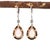 14x10mm, 10cts - Peach Morganite Earrings W Natural Diamonds in Solid 14k Gold- Set of 2 For Sale - Image 4 of 6