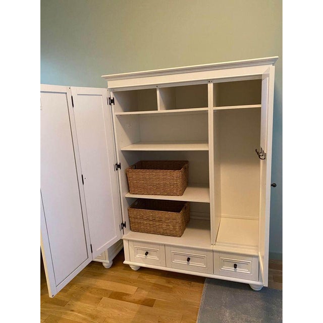 Pottery Barn Chelsea Armoire Chairish