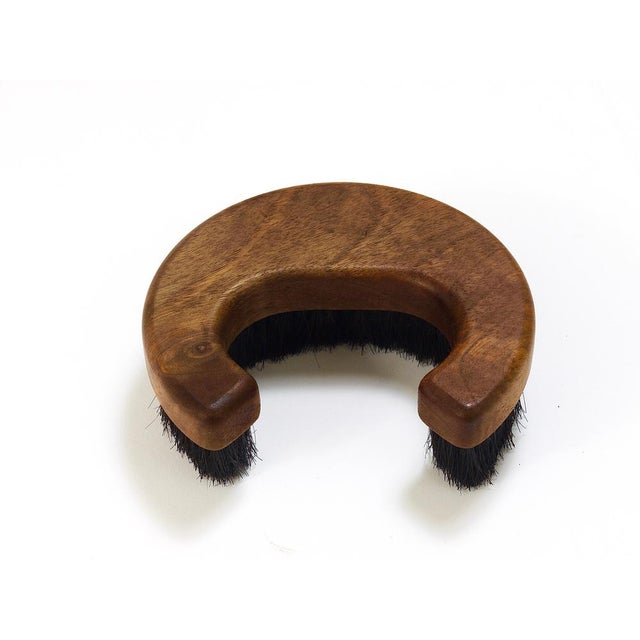 Austrian Walnut Clothes Coat Brush by Carl Auböck, 1960s For Sale - Image 9 of 18