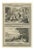 Pieter Mortier, Jonah Preaches at Nineveh and Jonah Under the Gourd, 1700, Engraving For Sale