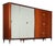 Italian Wardrobe in Wood Veneer, 1950s For Sale