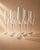 Vintage Champagne Glasses in Clear Glass with Stem and Flute Shape, 1990s, Set of 7 For Sale - Image 12 of 13