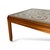 1970s Mid-Century Square Teak Coffee Table with Ceramic Tiles, 1970s For Sale - Image 5 of 6