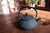Green Vintage Green Cast Iron Teapot, Japanese Tetsubin Style, Ribbed For Sale - Image 8 of 11