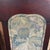 Taupe Traditional Mahogany Accent Armchair With William Morris Style Upholstery For Sale - Image 8 of 12