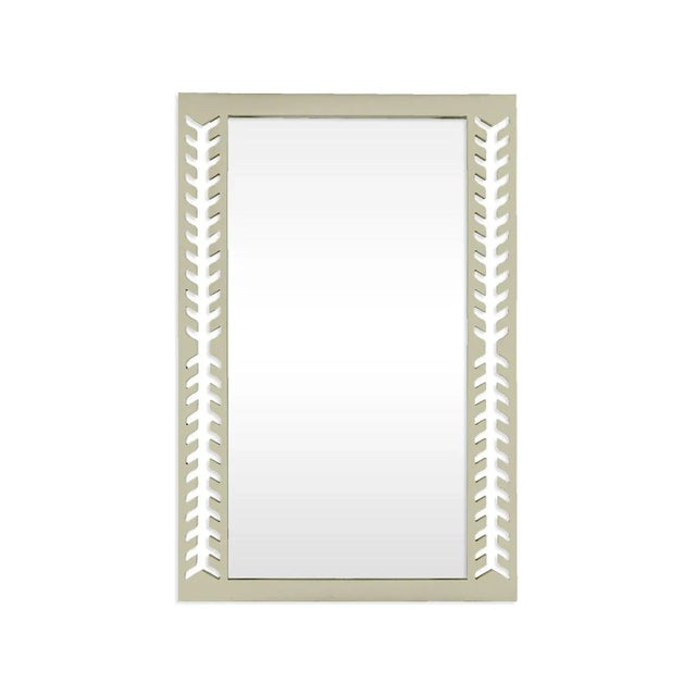 Contemporary Fleur Home Audubon Spruce Rectangle Mirror in Cooking Apple Green, 36x48 For Sale - Image 3 of 3