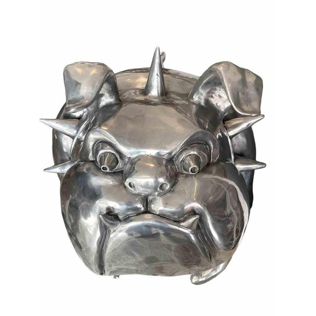 Unknown, Bulldog Sculpture, 2007, Aluminium For Sale - Image 3 of 9