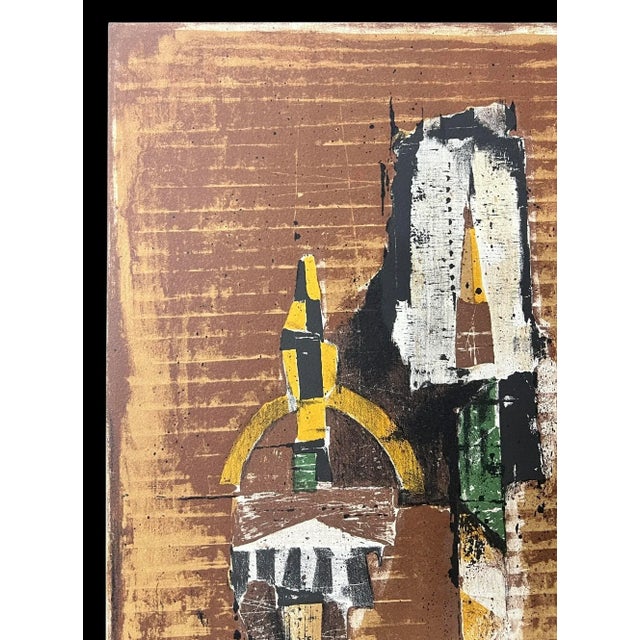 Johnny Friedlaender Abstract Shapes III Large Edition 20th Century Lithograph Print For Sale - Image 4 of 9