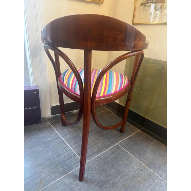 Brown Model Number 81 Desk Chair by Michael Thonet for Gebrüder Thonet Vienna GmbH, 1890s For Sale - Image 8 of 11