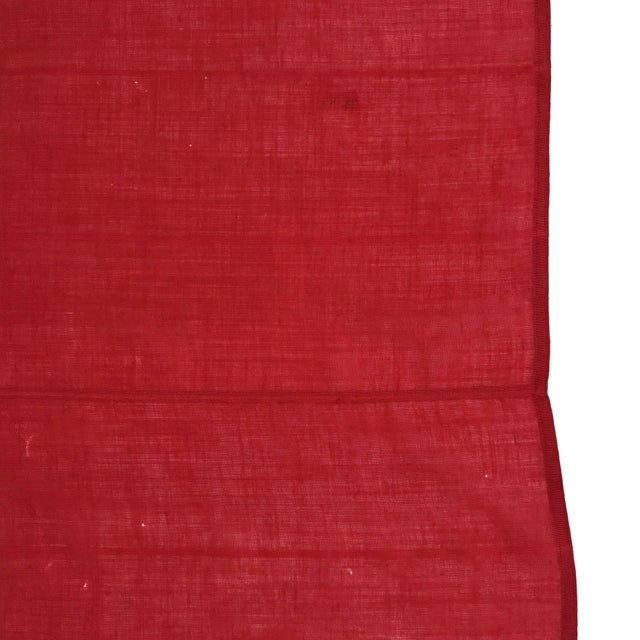 Textile Large Vintage Wool Flag of Canada With Sewn Maple Leaf For Sale - Image 7 of 8