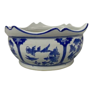 Blue and White Chinese Export Porcelain Bowl