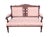 Late 19th Century Edwardian Style Victorian Era Carved Settee For Sale - Image 11 of 11