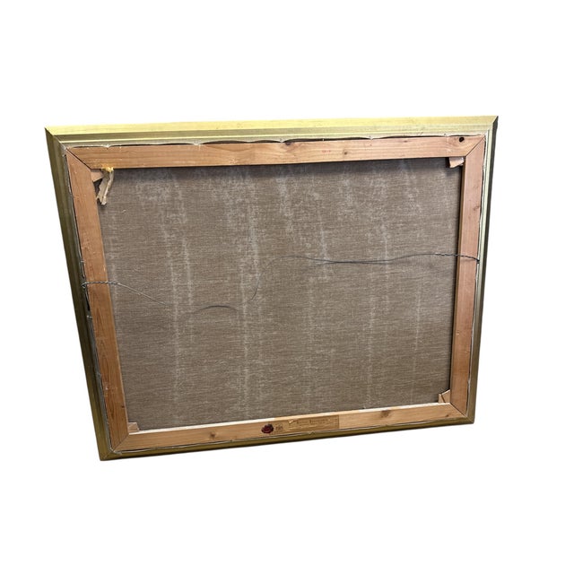 Beautiful Oil Painting on Canvas Framed Artwork signed by Dutch Artist, Theodorus Van Oorschot (1910-1989), of a Fruit...