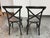 2010s Restoration Hardware Metal Madeleine Side Chairs, Pair For Sale - Image 5 of 12
